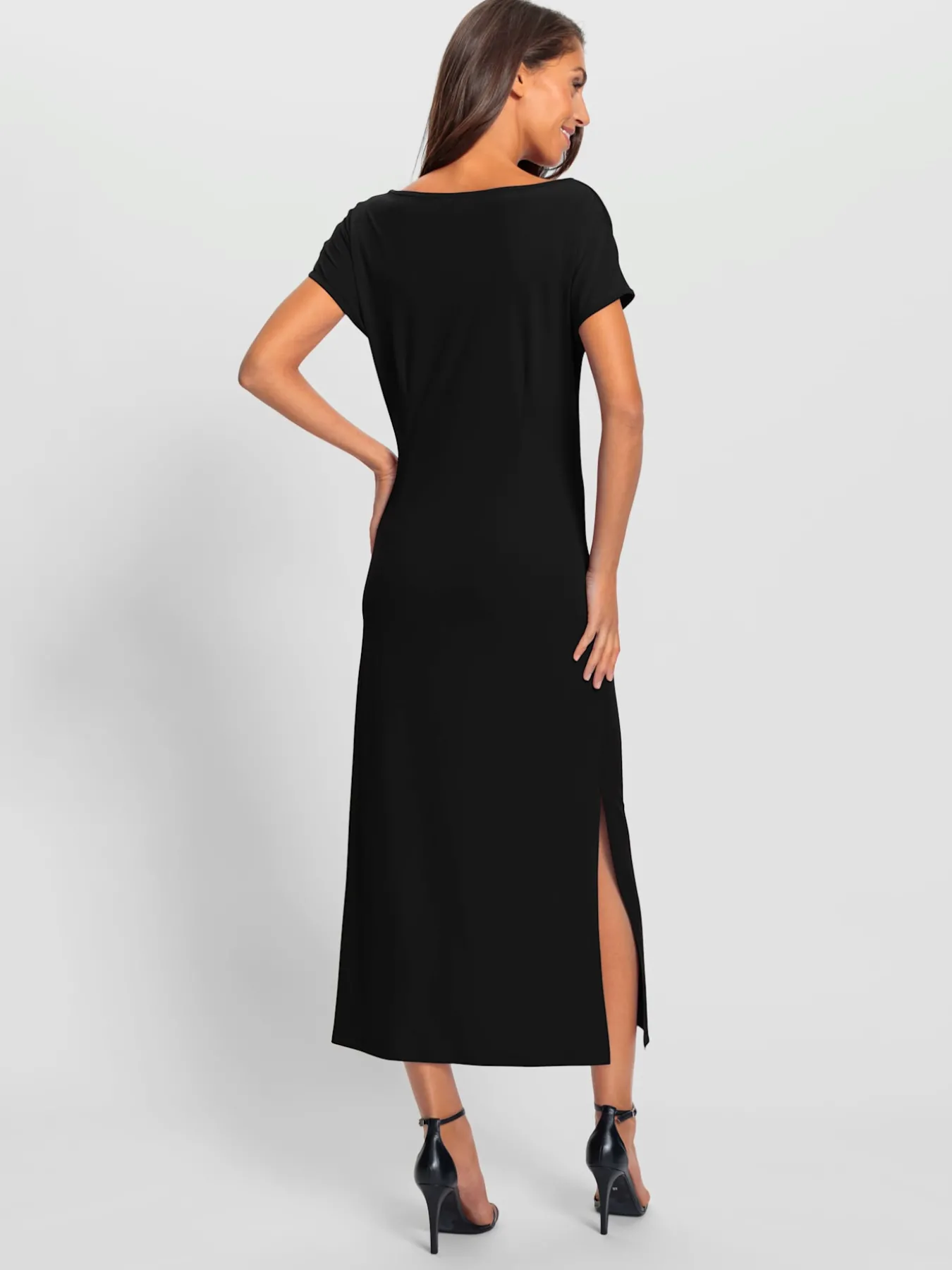 Robe longue jolies fronces