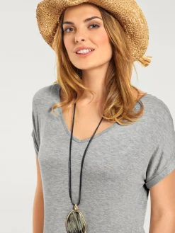 Robe longue look décontracté moderne