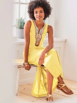 Robe longue look tendance