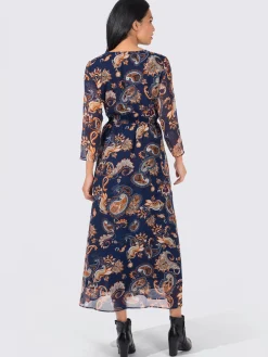 Robe longue qualité tissée