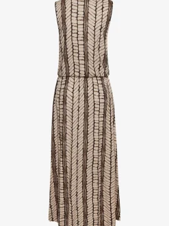 Robe longue robe d'été à encolure en v profonde