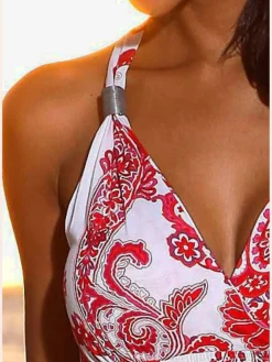 Robe longue séduisante encolure réglable