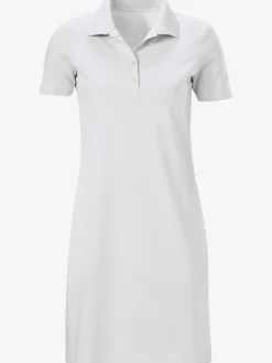 Robe longueur au-dessus du genou, style polo