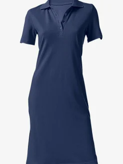 Robe longueur au-dessus du genou, style polo