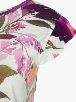 Robe mi-longue encolure ronde