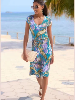 Robe mini robe t-shirt cintrée