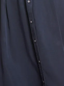 Robe tissée ceinture à nouer