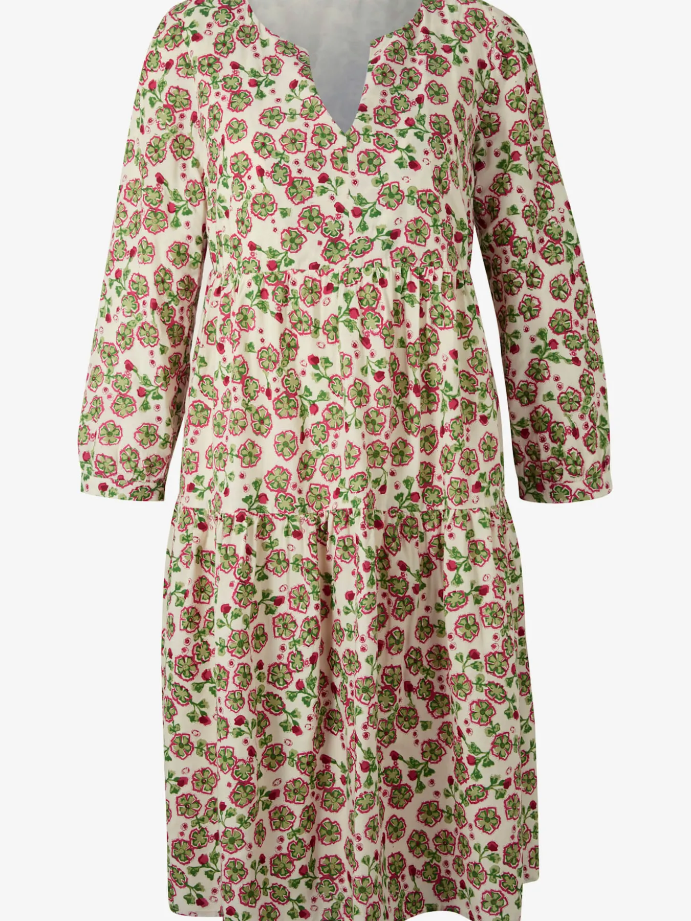 Robe tissée imprimé tendance