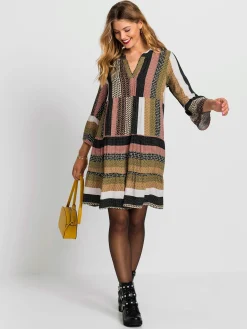 Robe tissée pure viscose