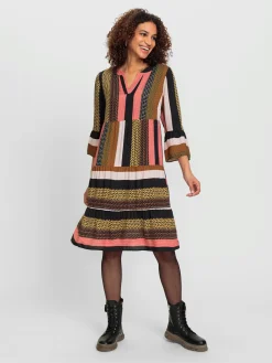 Robe tissée pure viscose
