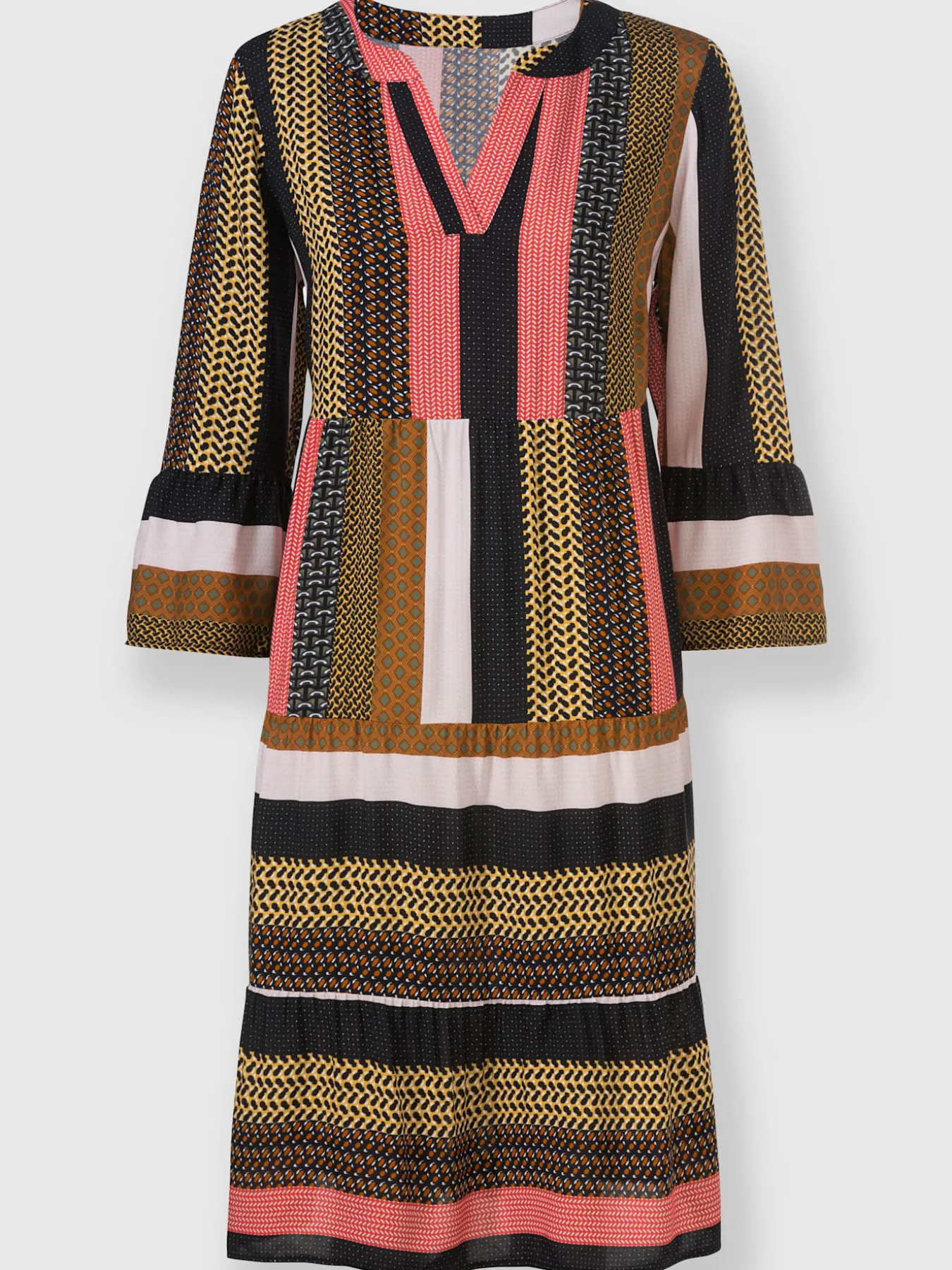 Robe tissée pure viscose