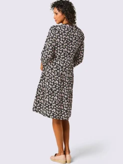 Robe évasée mélange de modal doux