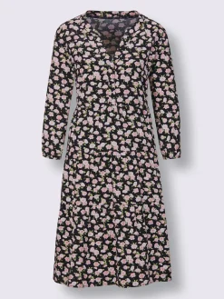 Robe évasée mélange de modal doux
