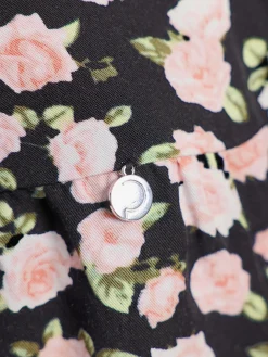 Robe évasée mélange de modal doux