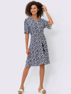 Robe évasée qualité tissée