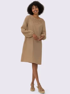 Robe évasée qualité tissée
