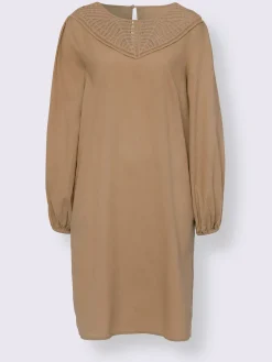 Robe évasée qualité tissée