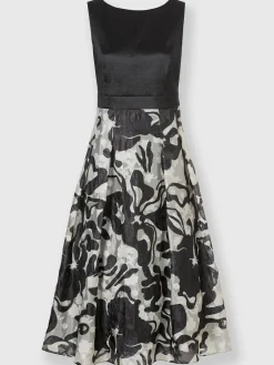 Robe évasée qualité tissée