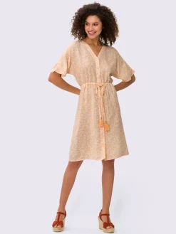 Robe évasée qualité tissée