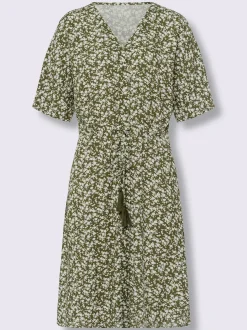 Robe évasée qualité tissée