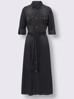 Robe-chemisier pur coton
