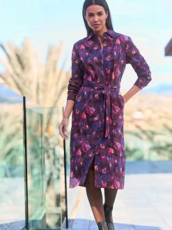 Robe-chemisier qualité tissée