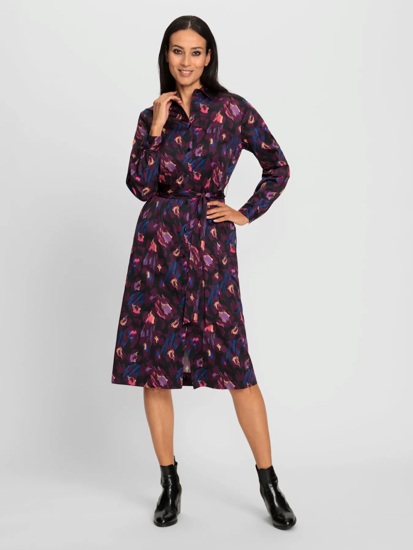 Robe-chemisier qualité tissée