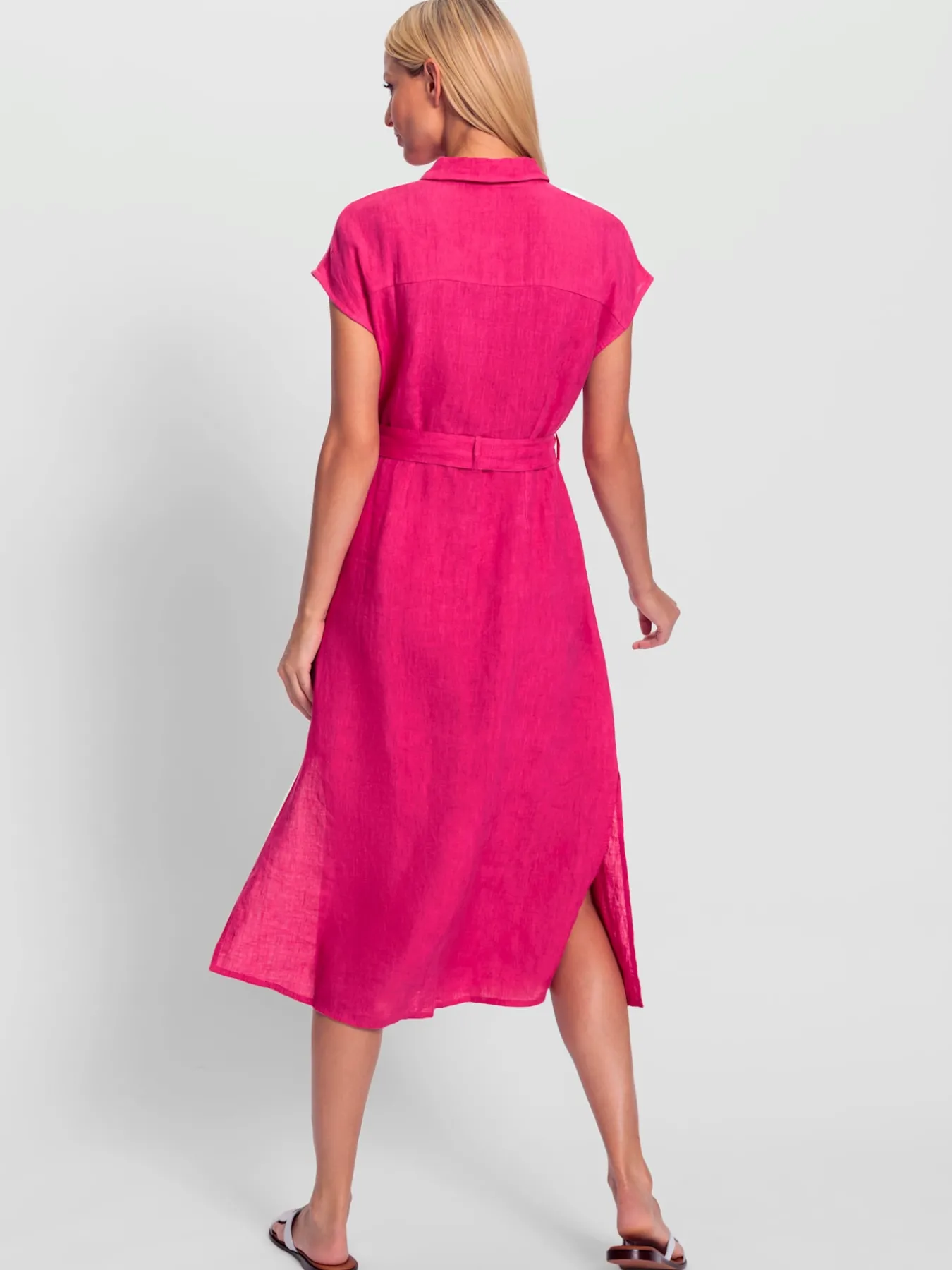 Robe-chemisier qualité tissée