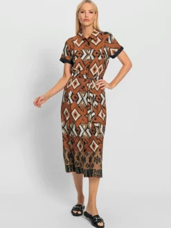 Robe-chemisier qualité tissée