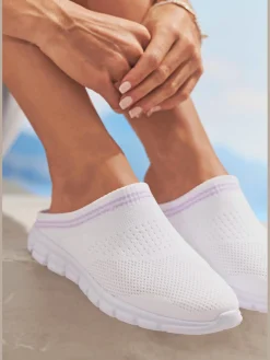 Sabots sneakers effet maille tendance