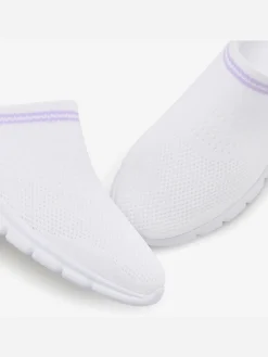 Sabots sneakers effet maille tendance