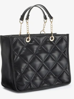 Sac à main avec matelassage tendance et anse à chaîne dorée