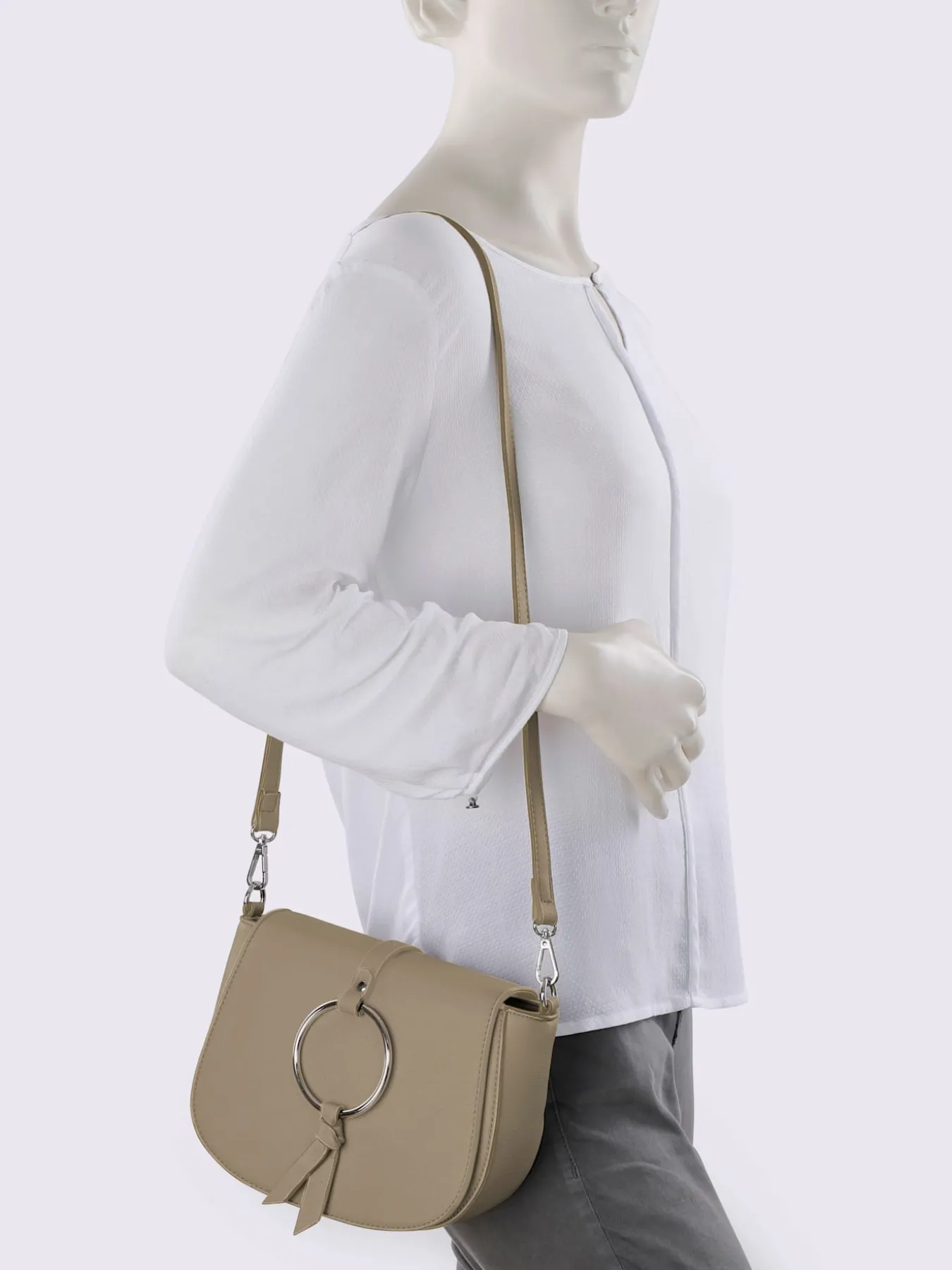 Sac aspect bicolore