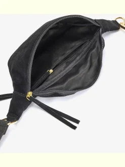 Sac banane sac à bandoulière doux en cuir de qualité