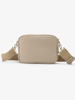 Sac en bandoulière bandoulières interchangeables – 1 joliment brodée, 1 unie