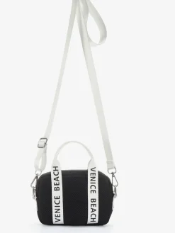 Sac en bandoulière mini-sac sportif avec étiquetage tendance et petite poche intérieure