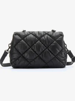 Sac en bandoulière mini-sac tendance en matière matelassée douce
