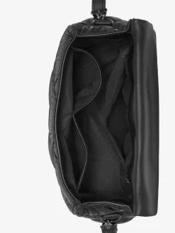 Sac en bandoulière mini-sac tendance en matière matelassée douce