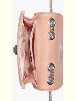 Sac en bandoulière petit sac avec élégante anse à chaîne couleur argent