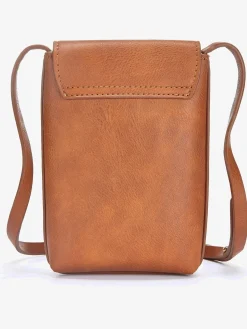 Sac en bandoulière pochette pour téléphone tendance avec détails couleur or