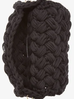 Sac en bandoulière sac à main avec grosses mailles en crochet