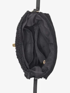 Sac en bandoulière sac à main estival en matière légère avec petite poche intérieure