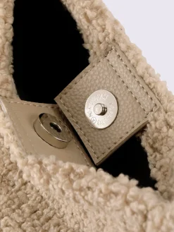 Sac imitation peau d'agneau