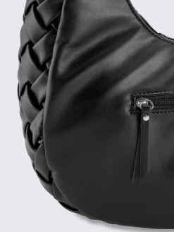 Sac motif tressé décoratif