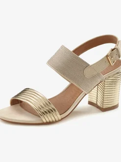 Sandales à brides talon bottier confortable d'env. 7 cm