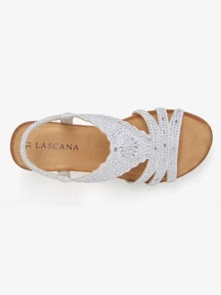 Sandales avec détails brillants tendance