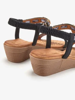 Sandales brides élastiques pour un confort optimal