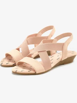Sandales brides élastiques pour un confort optimal