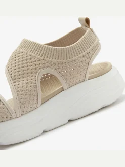 Sandales chaussures en textile, chaussures en tissu – légères et aérées – idéales pour l'été