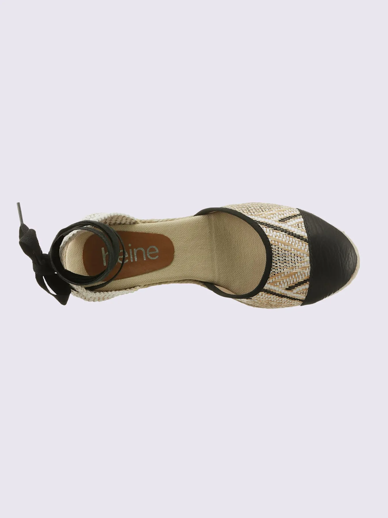 Sandales compensées de fabrication espagnole